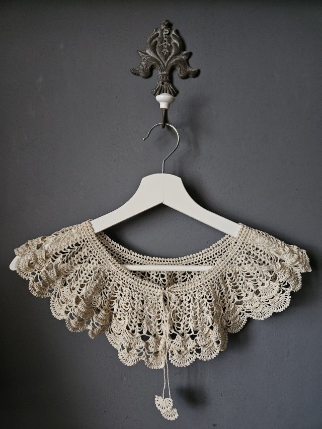 Bawełniany kołnierzyk retro