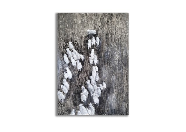 Obraz olejny ręcznie malowany "Owce"