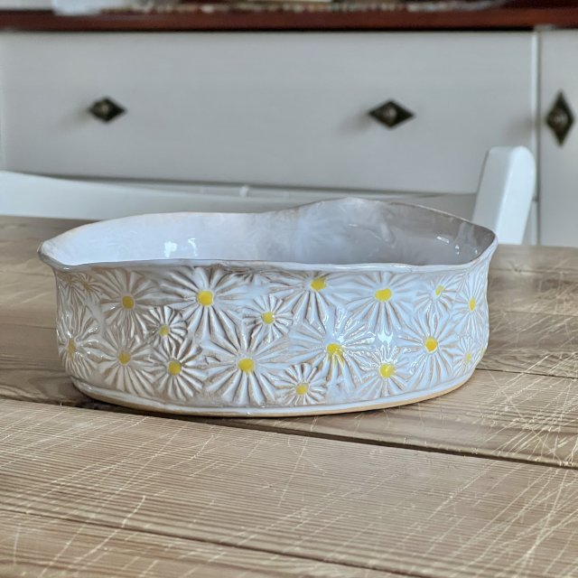 Biala miska ceramiczna