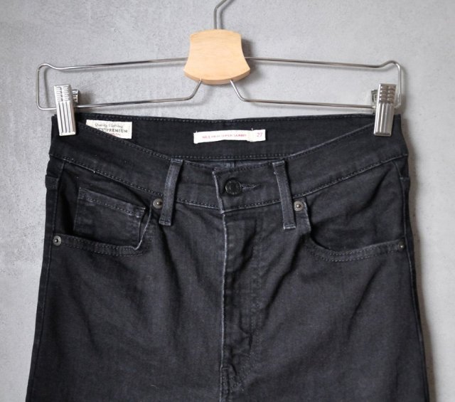 Jeansy wysoki stan skinny LEVI'S XS 27
