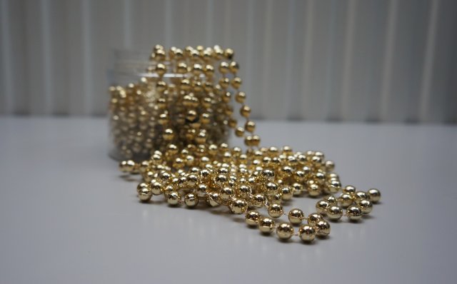 Plastikowe złote girlandy   *61