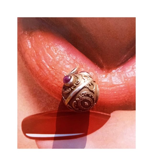 SREBRNA ZAWIESZKA  WISIOR Llama Angeles