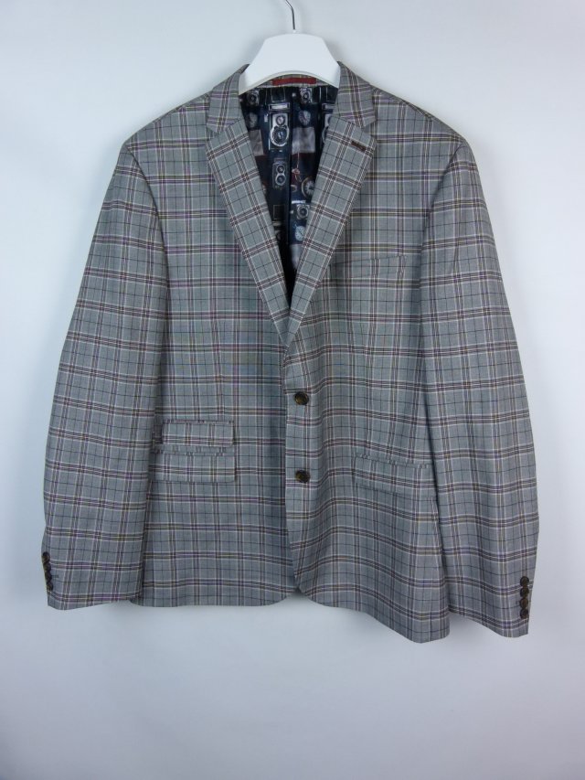 Next elegancka marynarka krata 46 / 56 - XXL