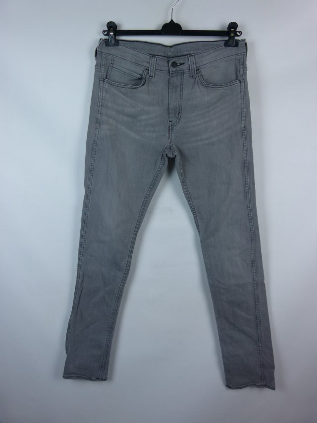 Levi's 510 szare męskie spodnie dżins W34 / L34