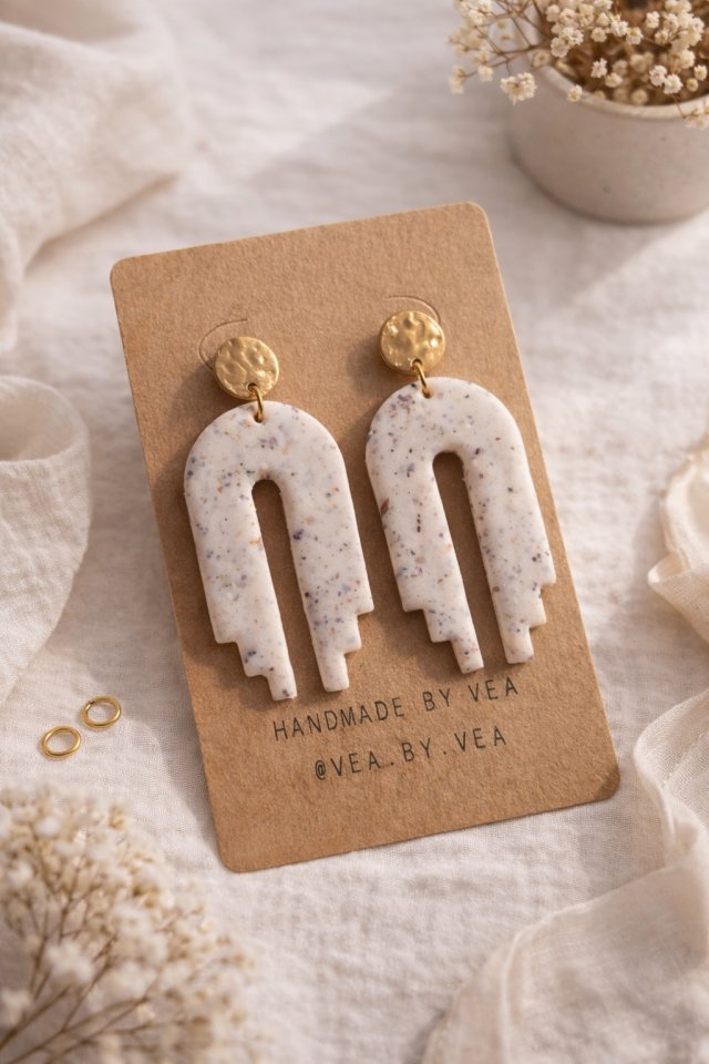 Kolczyki z glinki polimerowej