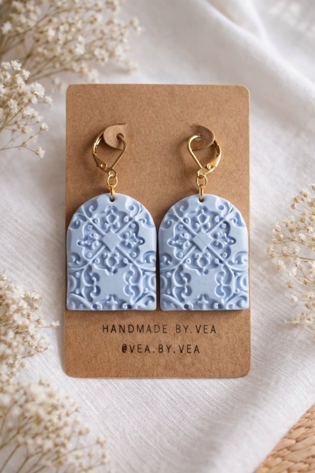 Kolczyki z glinki polimerowej