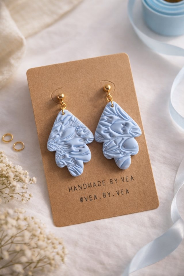 Kolczyki z glinki polimerowej