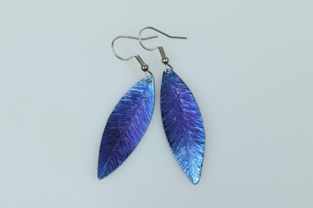 kolczyki tytanowe "salix"