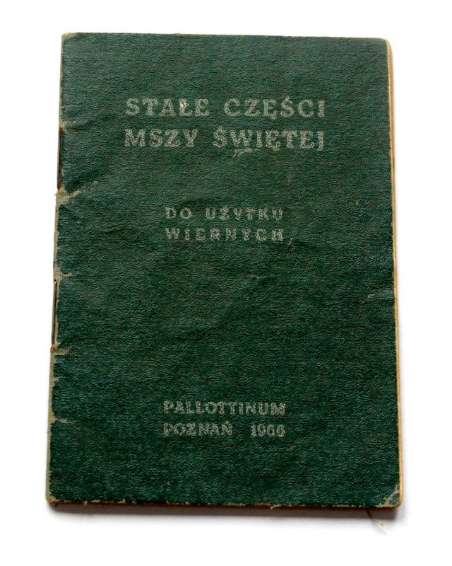 STAŁE CZĘŚCI MSZY ŚWIĘTEJ  KSIĄŻECZKA  1966