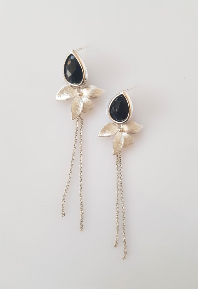 Kolczyki Black Blossom