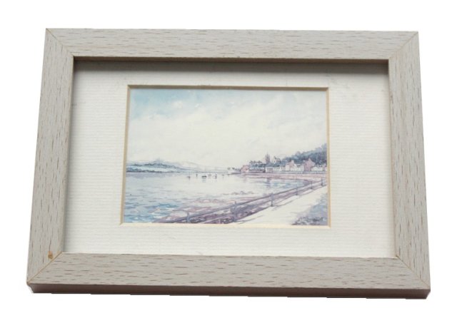 MORZE miasteczko ROMANTYCZNY obrazek grafika ENGLAND