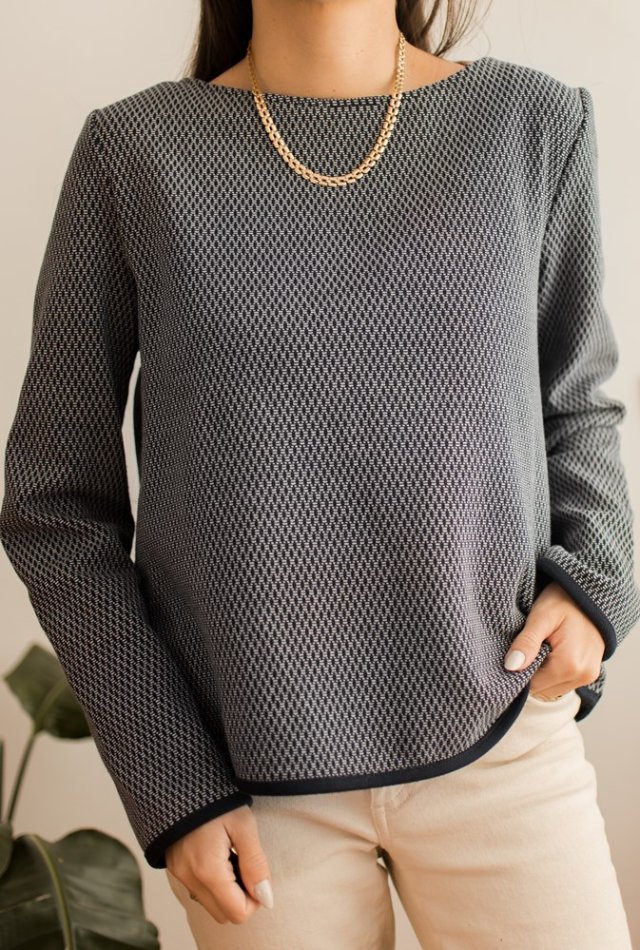 bluzka we wzorek S/M