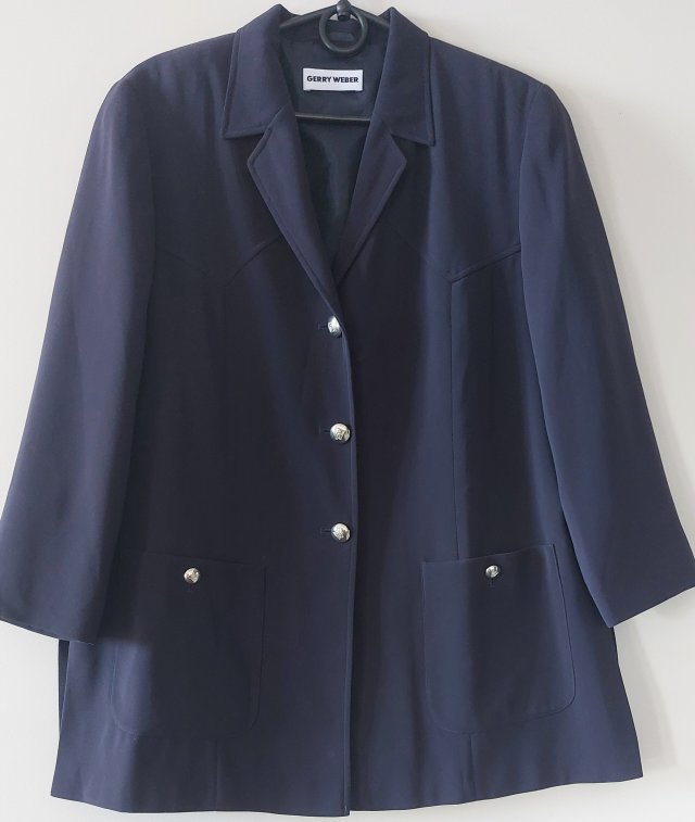 Gerry Weber granatowa  marynarka 44