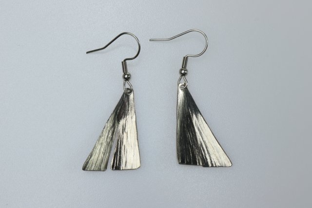 kolczyki tytanowe "argo argento"