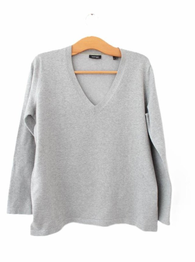 Pudrowy kardigan vintage sweter na suwak