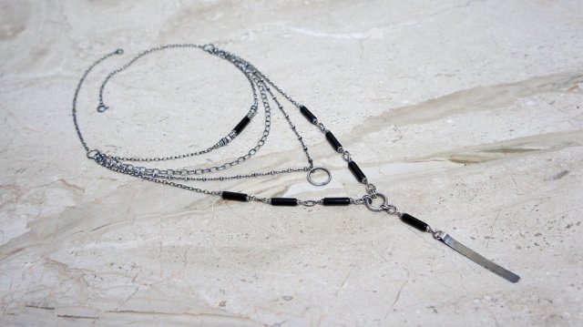 Onyksowe patyczki vol.3 - naszyjnik