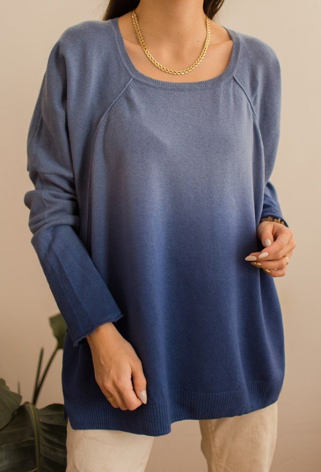 Wełniany sweter oversize L/XL/XXL