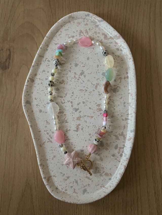 Naszyjnik handmade z kamieni naturalnych