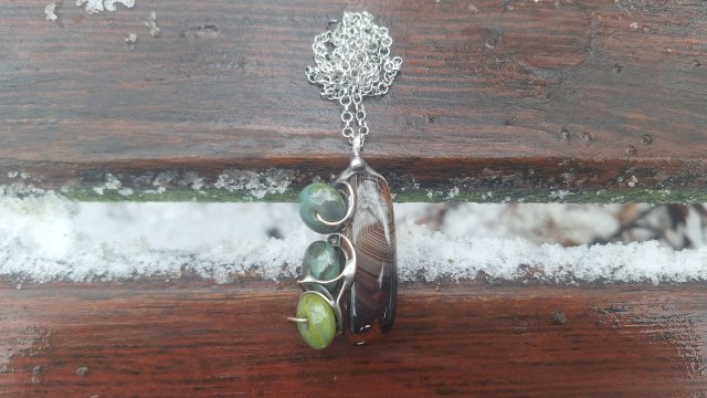 Zawinięty - wisiorek