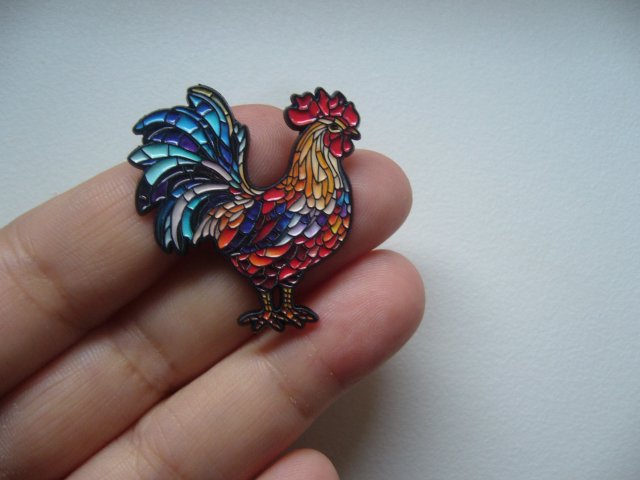 PIN PRZYPINKA BROSZKA KOGUT