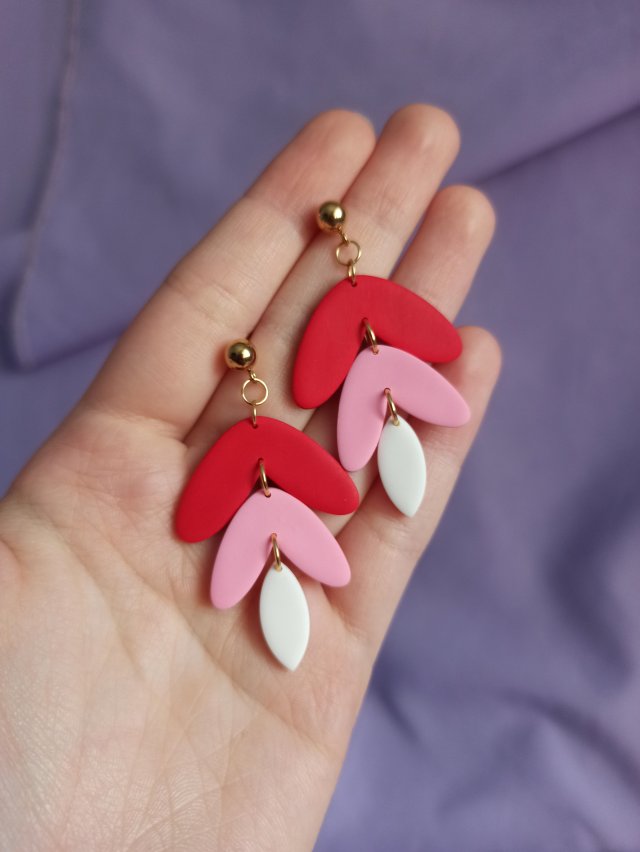 Kolczyki z gliny polimerowej