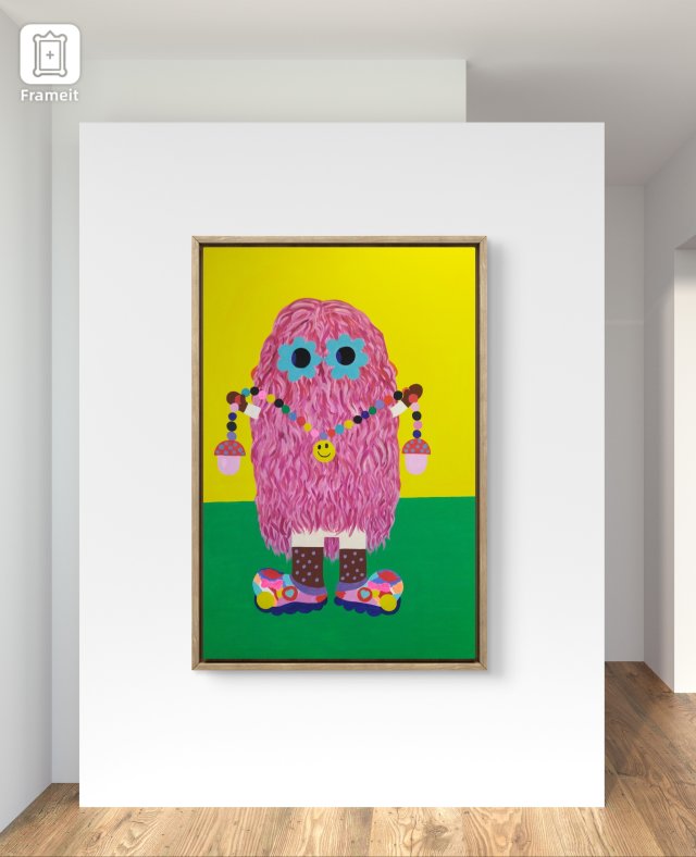 Obraz na płótnie pt."Szaman z muchomorami"