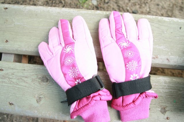 RĘKAWICE RĘKAWICZKI  NA NARTY 7-8 LAT