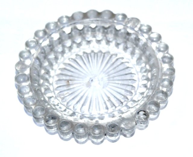 SZKLANE kulki mała popielniczka PRL C64