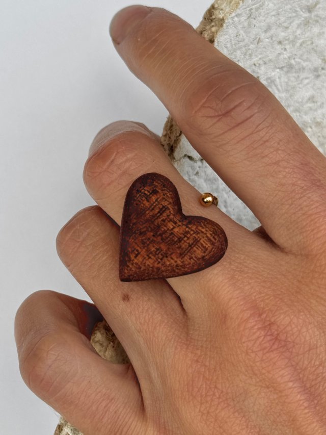 Pierścionek Serducho