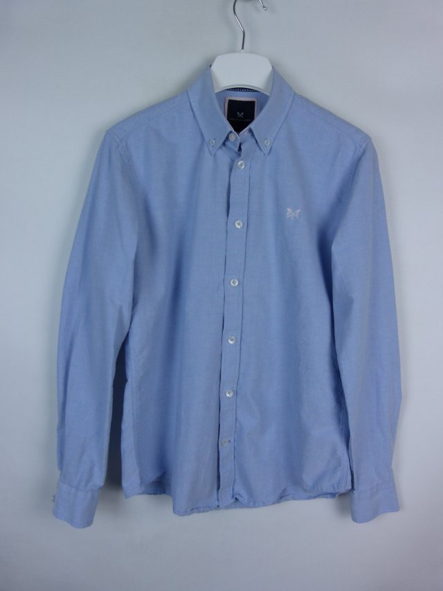 Crew koszula bawełna slim fit / S