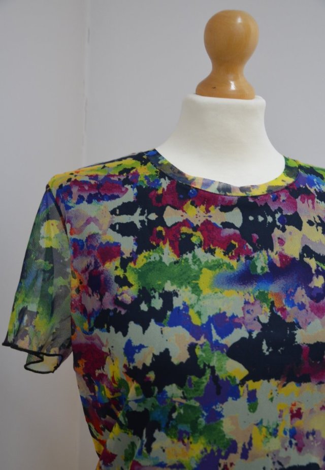 bluzka Desigual M L kolorowa Eloisse t-shirt