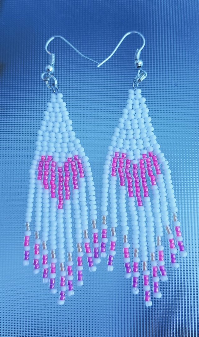 Różowe walentynkowe serca - kolczyki dla kobiety na walentynkowy prezent