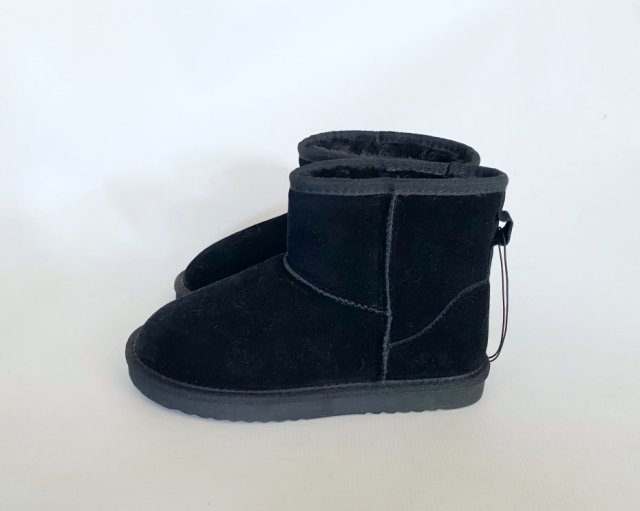 RESERVED - SKÓRZANE ŚNIEGOWCE - 37