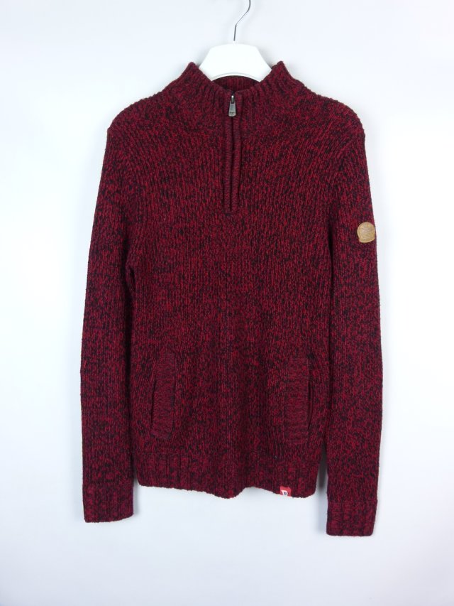 D555 męski sweter z kieszonkami / M