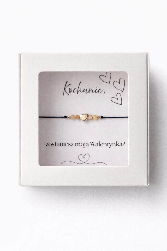 Prezent Walentynkowy bransoletka