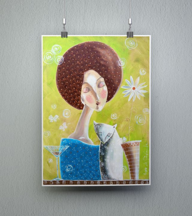 Chwila spokojnej melancholii - Plakat