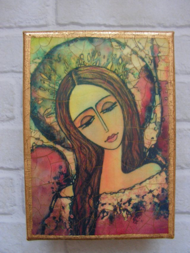 Obrazek na płótnie - "Anioł Spełnionych Marzeń"