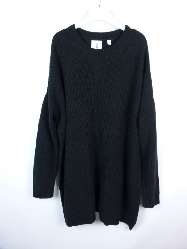 Collusion dłuższy sweter oversize M plus size / 46 - 48