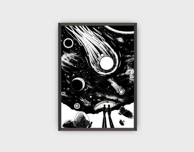 Plakat Wielki Kosmos