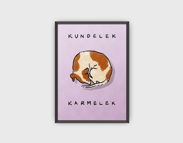 Plakat Kundelek Karmelek