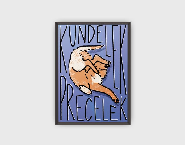 Plakat Kundelek Precelek