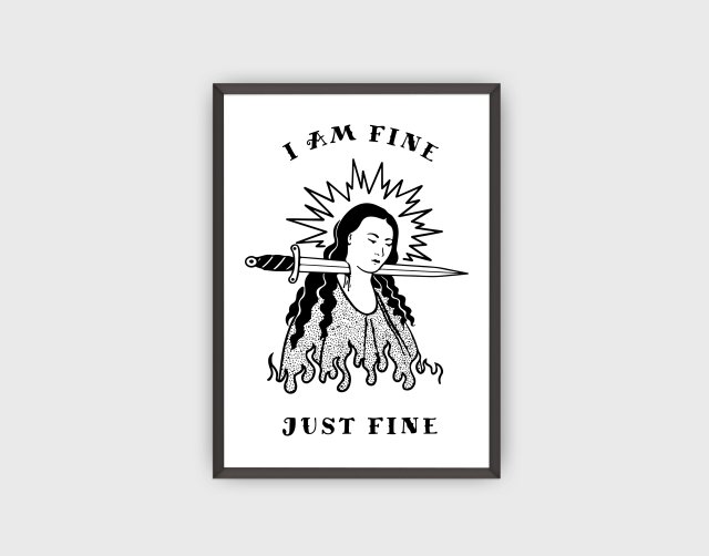 Plakat I am Fine