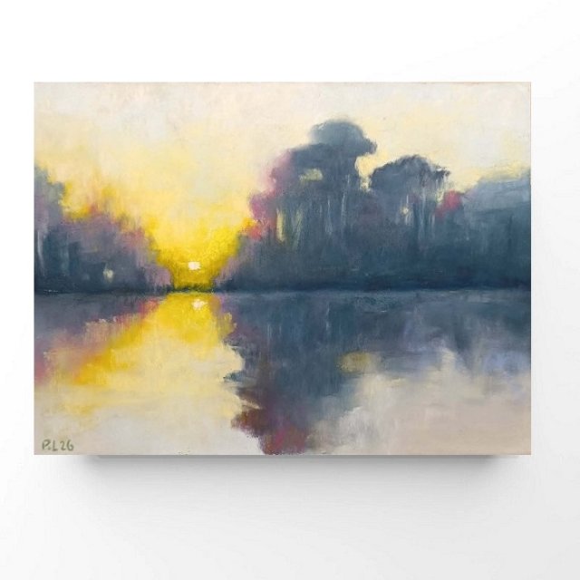 Pejzaż- rysunek pastele