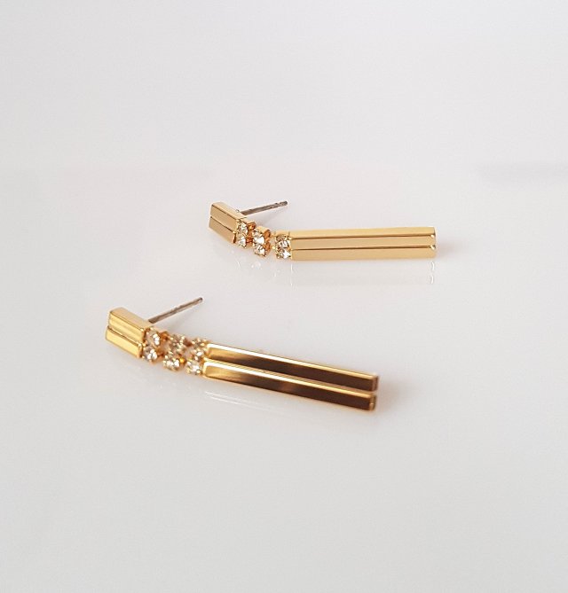 Kolczyki Double Sticks