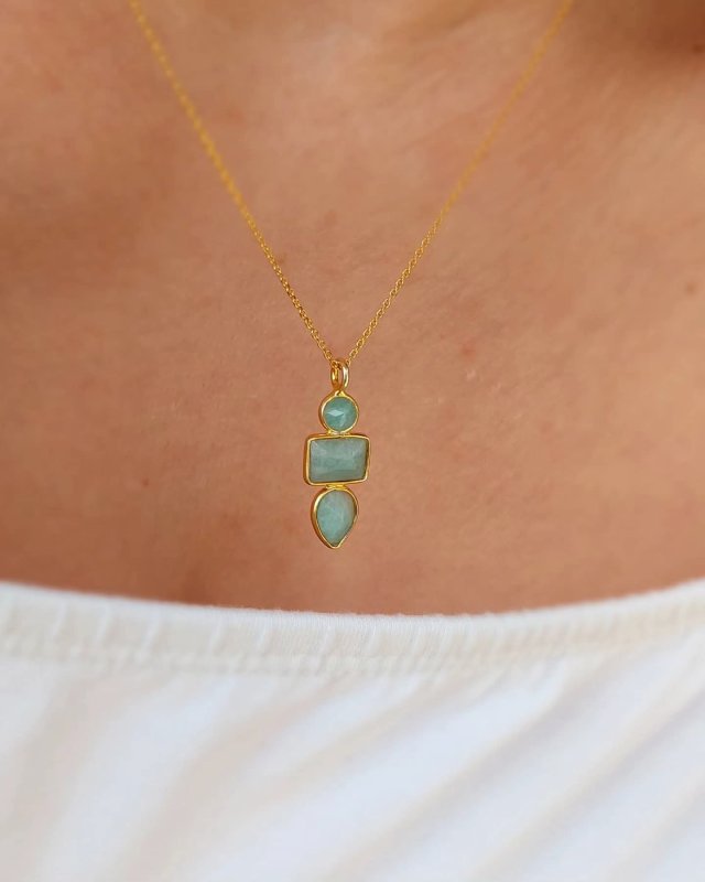 Naszyjnik Amazonite