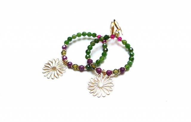 Wianki /flower 2024/ - kolczyki