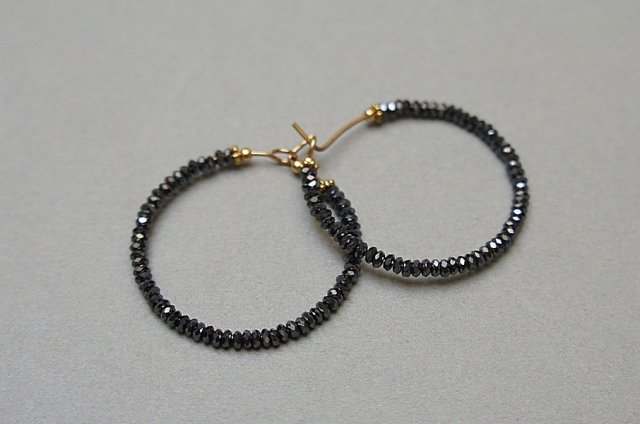 Alloys Collection Wianki (Hematyt graphite) vol. 3 - kolczyki