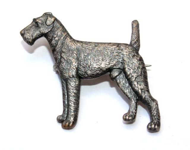 KENART terier Kolekcjonerska  broszka ENGLAND