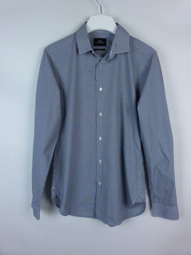 Moss London męska koszula w krateczkę / 15,5 slim fit
