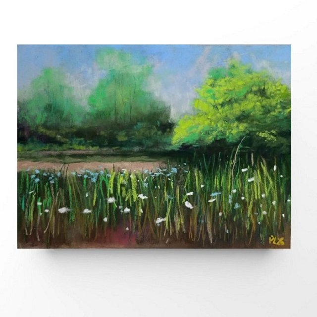 Pejzaż- rysunek pastele